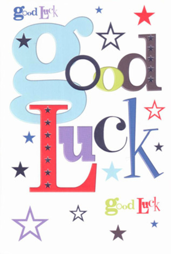 Steeped in character and vibrant optimism, this good luck card presents itself like a cheerful beacon-its lively blue and crimson typography leaping forth, each letter shaped with an expressive flair reminiscent of Beckenham's creative spirit. The contrasting pastels and saturated hues invoke warmth and celebration, while scattered stars punctuate the composition, evoking the twinkle of lights during a summer's evening at Croydon Road Recreation Ground. This card feels as though it's gently cheering from the sideline, echoing the laughter of friends gathered along Beckenham High Street, hopeful and sincere. White space gracefully frames the artistry, allowing every energetic letter and radiant star the room to flourish. The smooth texture of quality cardstock under your hand brings a quiet, satisfying joy, much like running your fingers along a fresh bouquet's silk ribbon. More than a simple greeting, it's a keepsake brimming with possibility and heartfelt belief, ready to accompany loved ones through new chapters-each detail lovingly considered by a florist who knows the pulse of Beckenham.